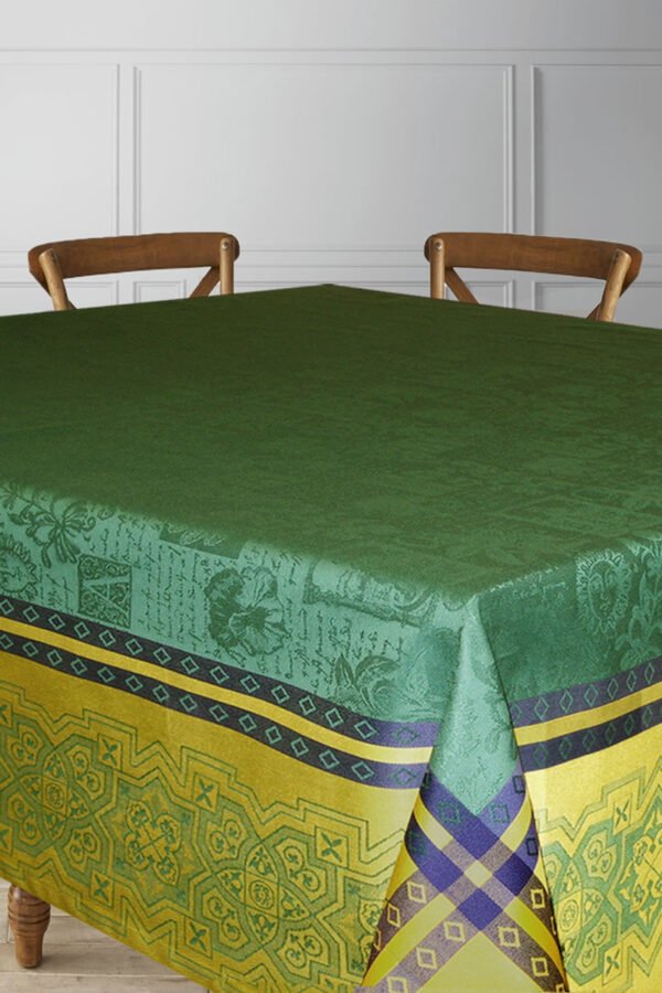 round cotton tablecloth